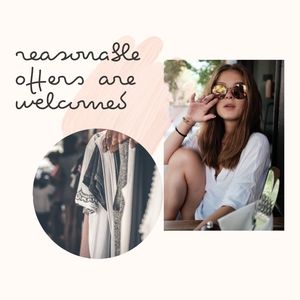 Offers are welcomed!